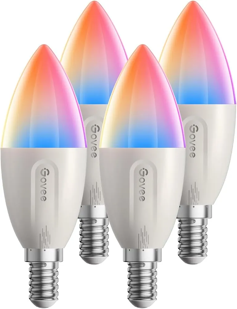 Govee bombilla E14 RGBWW Matter (pack de 4)