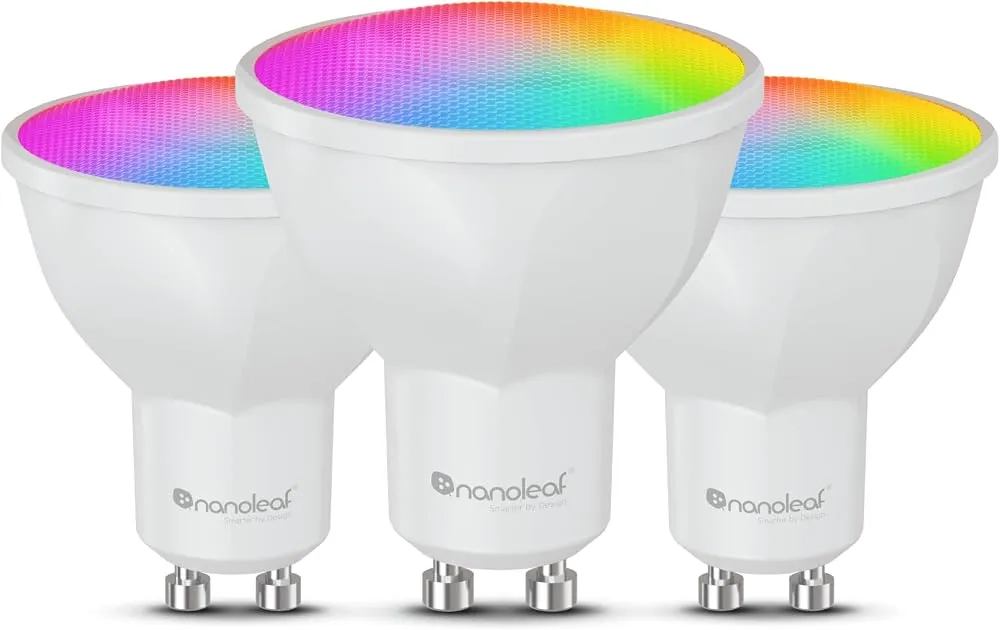 Nanoleaf Essentials GU10 Matter (pack de 3, Thread)