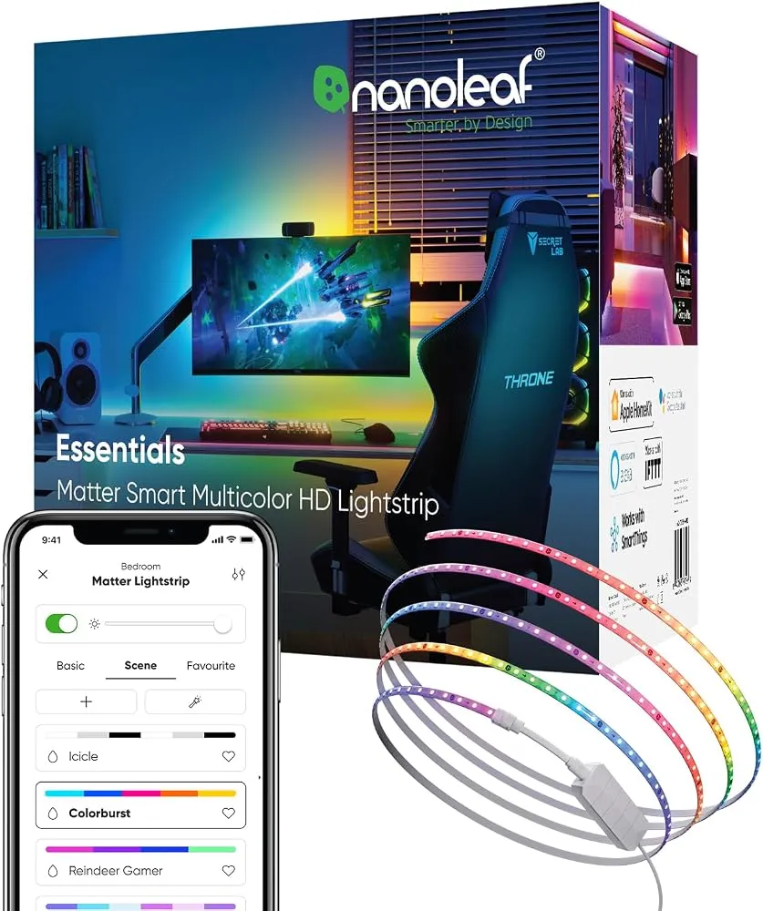 Nanoleaf Essentials Lightstrip Starter Kit 5 m Matter