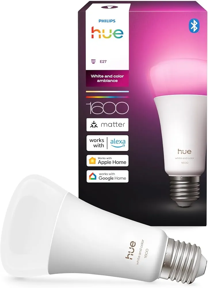Philips Hue White and Color Ambiance E27 A67 (1600 lm)